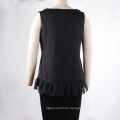 Ruffled Casual Lady Blouse Ladies Clothes